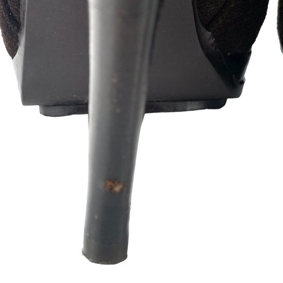 MICHAEL Michael Kors Suede Rear Buckle Slouch Stilleto Booties - Picture 8 of 12